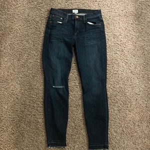 JCREW toothpick stretch jeans 👖